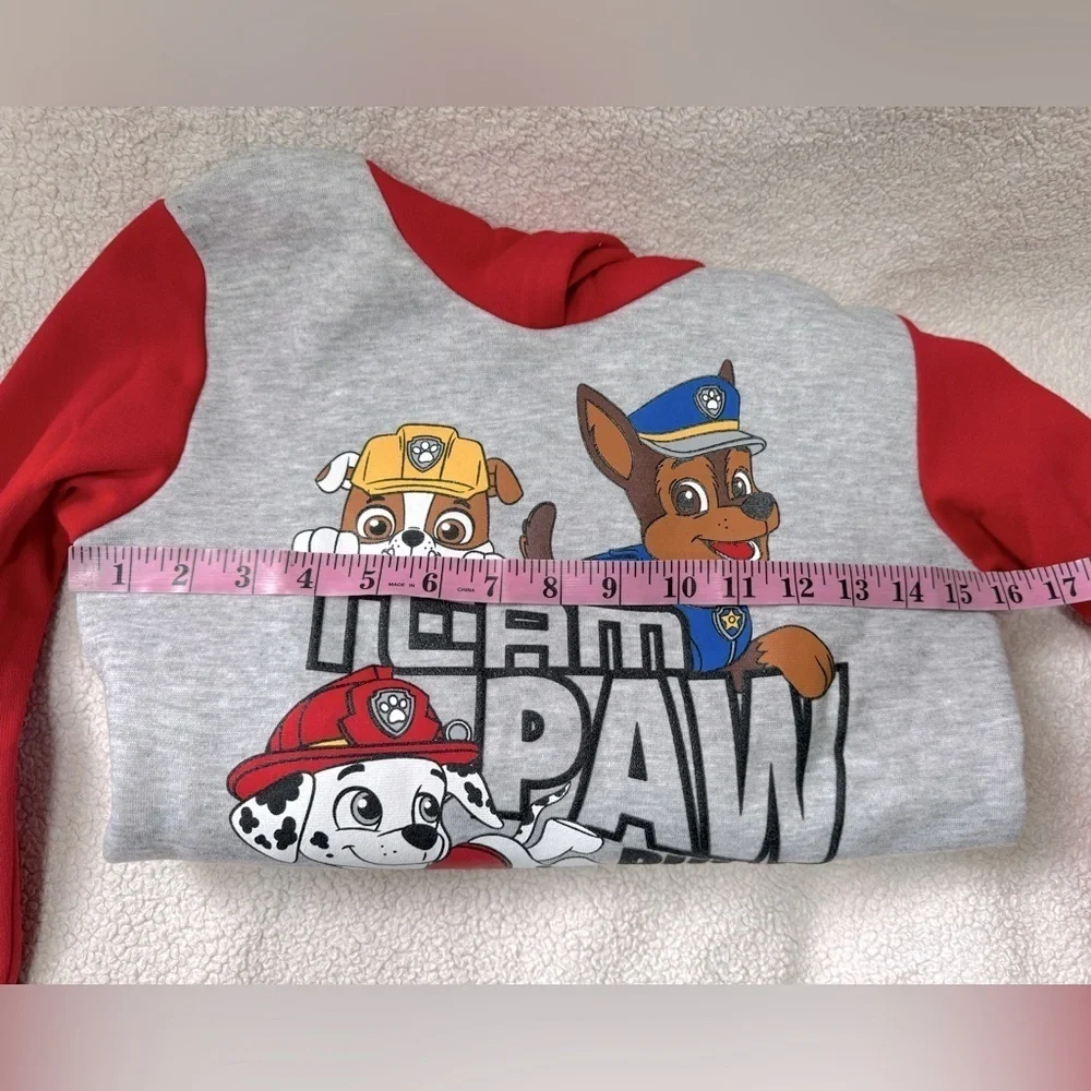 NWT Nickelodeon 10-12 unisex Paw Patrol fleece pullover hoodie & pants